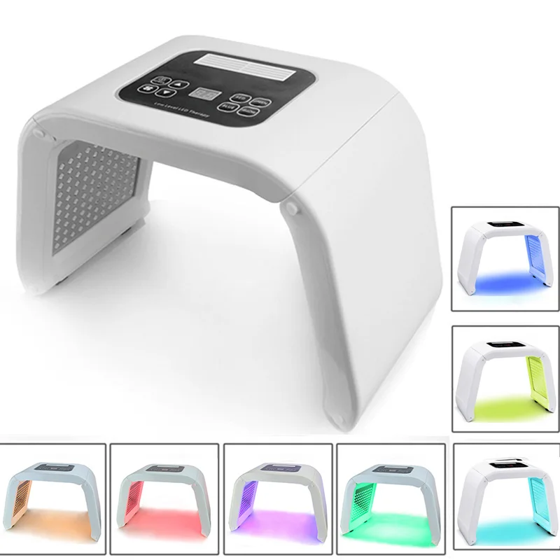  Professional Photon PDT Led Light Facial Mask Machine 7 Colors Acne Treatment Face Whitening Skin R - 32831410272
