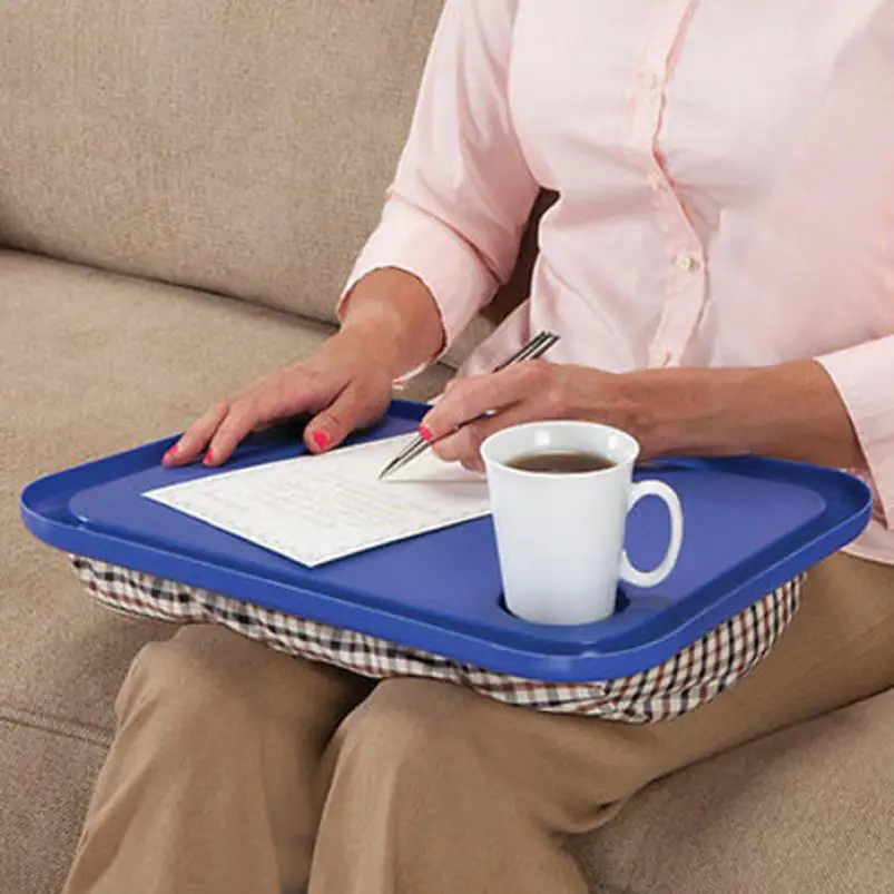Lap Desk For Laptop Chair Student Studying Homework Writing Portable home dinner tray in Dining