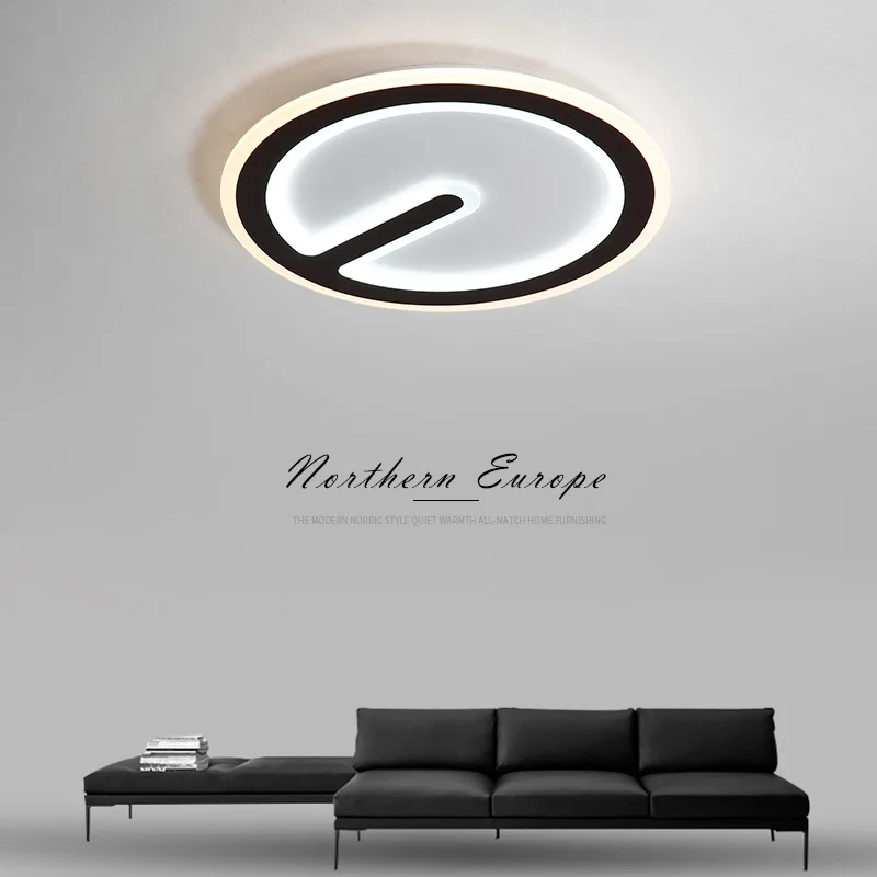 

White/brown ultra-thin Modern led Chandeliers ceiling For Bedroom aisle corridor plafon led Chandelier Lamp light fixtures