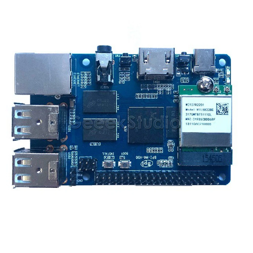 Banana Pi M4 BPI-M4 Realtek RTD1395 ARM 64 бит плата четырехъядерный A53 мини одноплатный компьютер