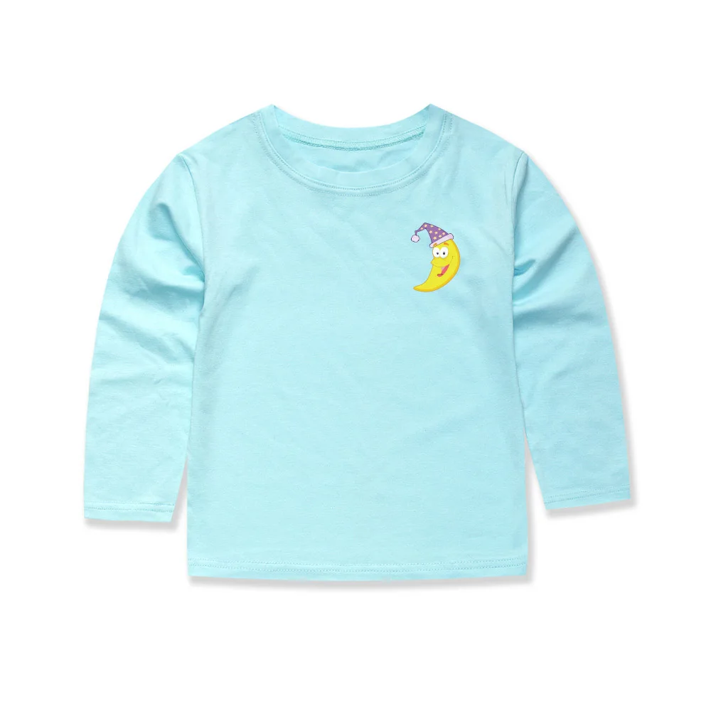 SMHONG Children Long Sleeve Cotton T Shirts Baby Tops Kids Plain T