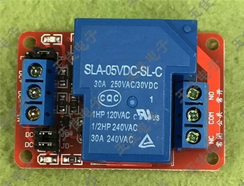 

Free Shipping! 5V12V1 road 30A with optocoupler isolation / support high and low level trigger / relay module / 30A high current