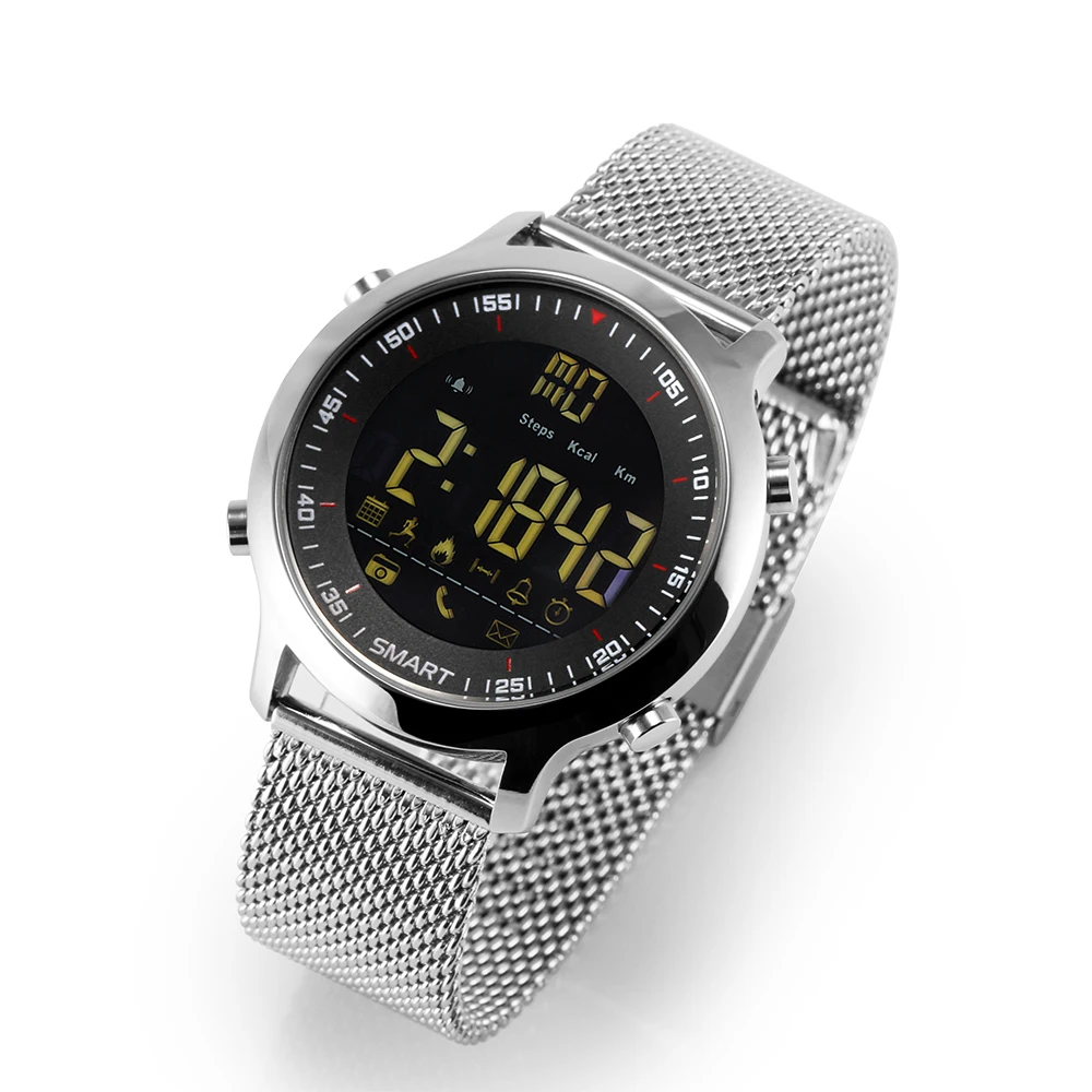 

EX18 Smart Watch Men Sport Watch 5ATM Waterproof Bluetooth SmartWatch Pedometer Call reminder Stopwatch for Android IOS