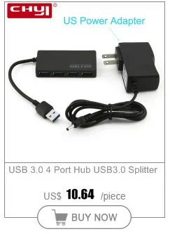 CHYI Высокое скорость портативный 7 порты и разъёмы USB 2,0 Multi концентратор Splitter внешний концентратор адаптер с Micro USB OTG для портативных ПК Desktop