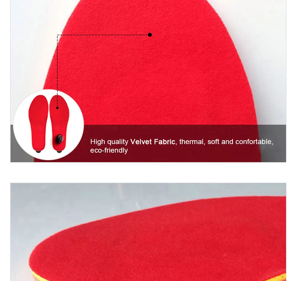 Wireless Controll Electric Heated Insoles_07