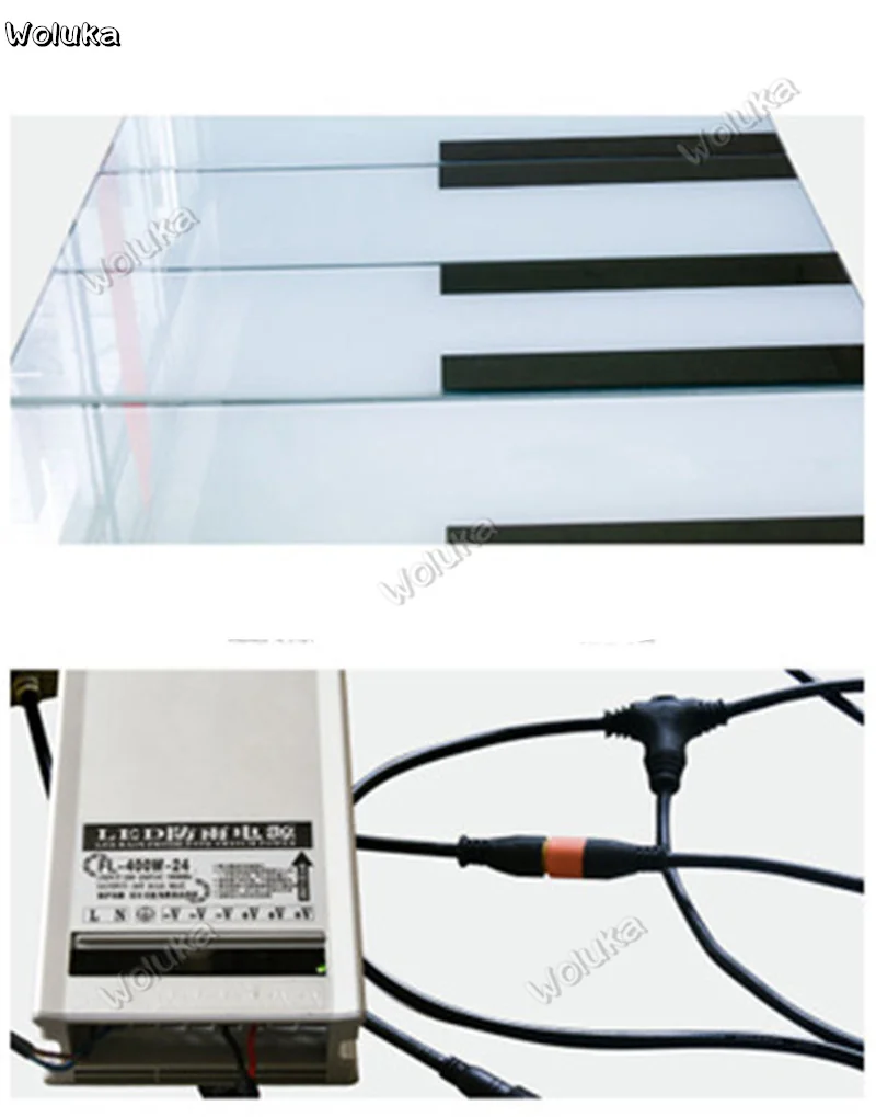 7 шт светодиодный фортепиано Индукционная плитка лампа ноги наступая на торшер интерактивный землю люминесцентные музыка кирпич CD50 W03