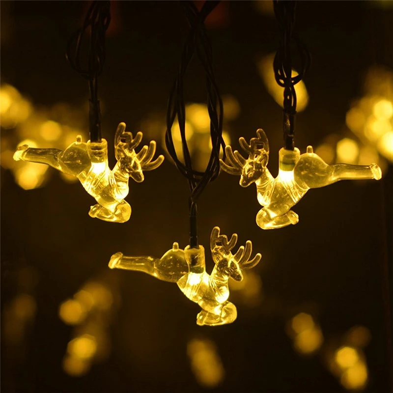 Waterproof-5M-6M-20-30-LED-Solar-Powered-Christmas-Deer-Shape-Fairy-String-Lights-for-Wedding (3)