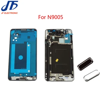 

10pcs/lot New Front Housing Middle Frame Bezel Plate For Samsung Galaxy Note 3 N9005 4G LTE LCD Frame + Home Button (Silver)