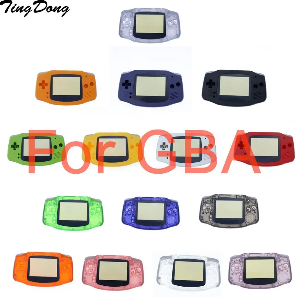 Защитный чехол для корпуса + Защитная пленка экрана наклейка Gameboy Advance Игровая