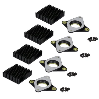 

Nema 17 Damper Stepper Damper 3D Printer Parts Vibration Damper With Heat Sink 42 Stepper Motor Shock Absorber Metal & Rubber