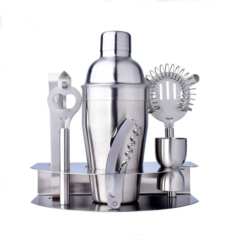 Premium 7 Piece Bar Set Cocktail Shaker Kit Bartender Tool Setin Bar Sets from Home & Garden on