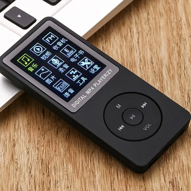Спортивный MP3 музыкальный плеер Walkman с экраном 1 8 дюйма и подключаемой картой