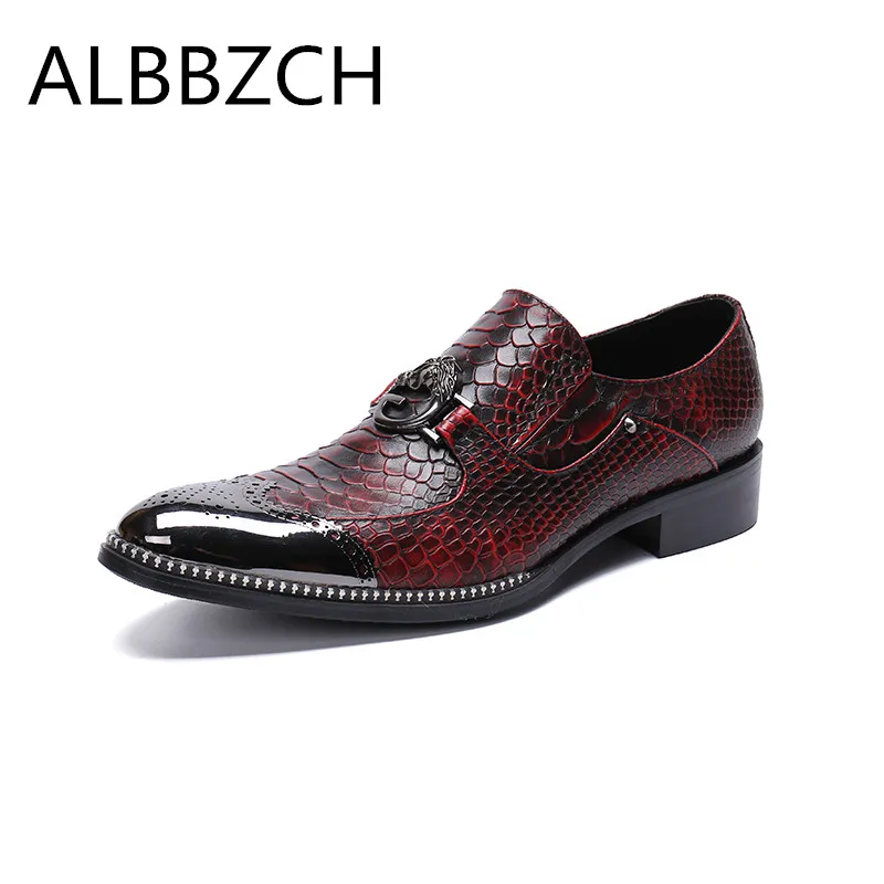 Picture Cuero Negocios Yardas Picture Nuevo Emobssed La Los Vestido Casuales Grandes Zapatos As De Moda Marca Hombres Mens Diseño as Punta Lujo ZTSIxTq1