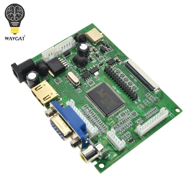 WAVGAT HDMI, VGA, AV Экран Дисплей модуль для pcDuino, Banana Pi без том числе 7 дюймов Raspberry Pi ips ЖК-дисплей