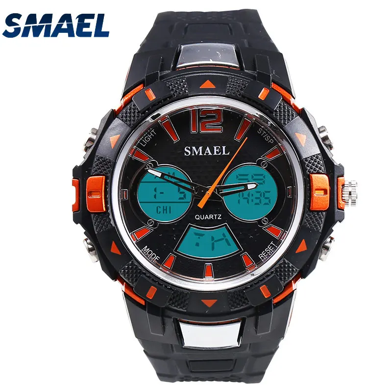 Fashion LED Uhren Manner Sport Uhr Armbanduhren Stil Wasserdichte