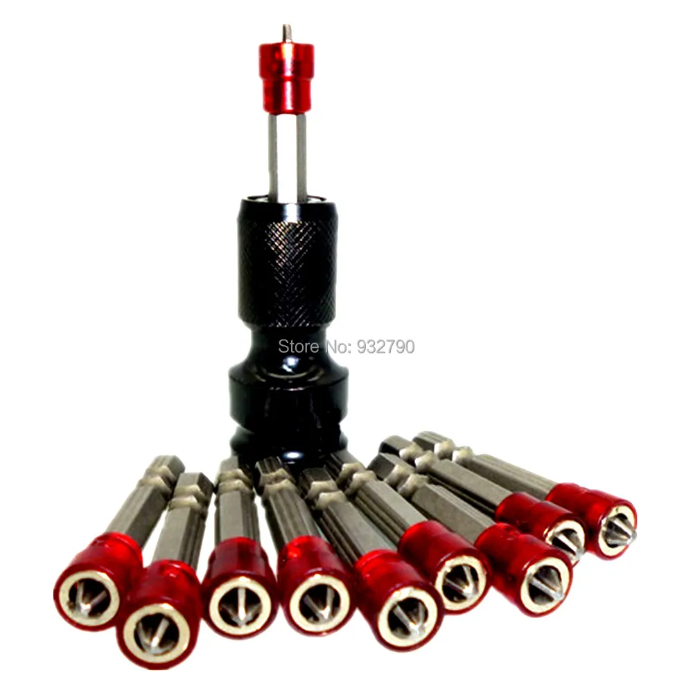 10 Drywall Screwdriver Bit 50mm No2 Phillips 1/4" Hex Shank