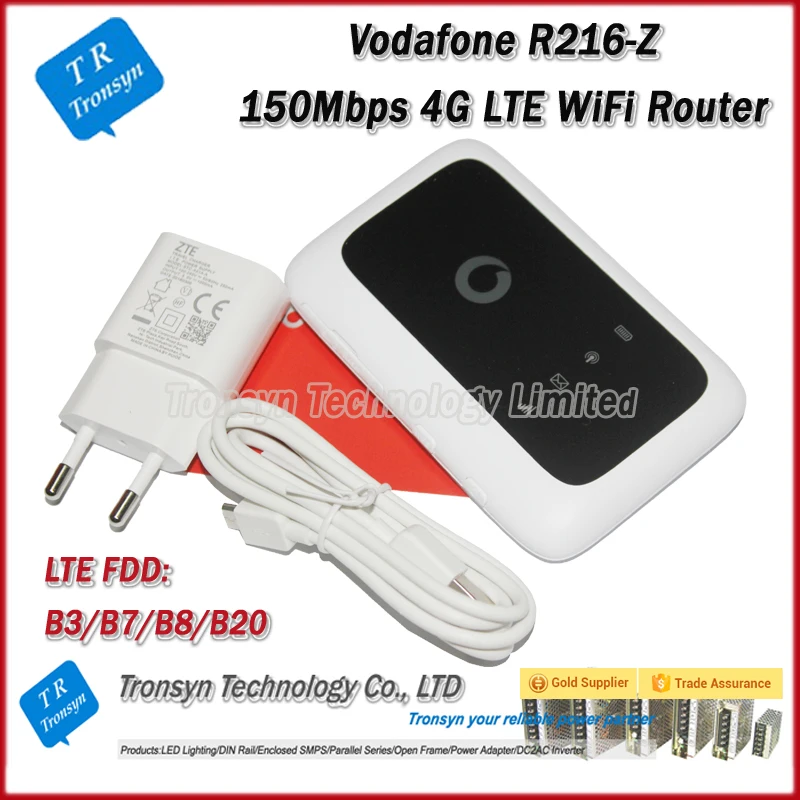 Лидер продаж разблокировать Vodafone r216-z 150 Мбит/с 4 г Мобильный Wi-Fi маршрутизатор Поддержка LTE FDD группа 3/7/ 8/20