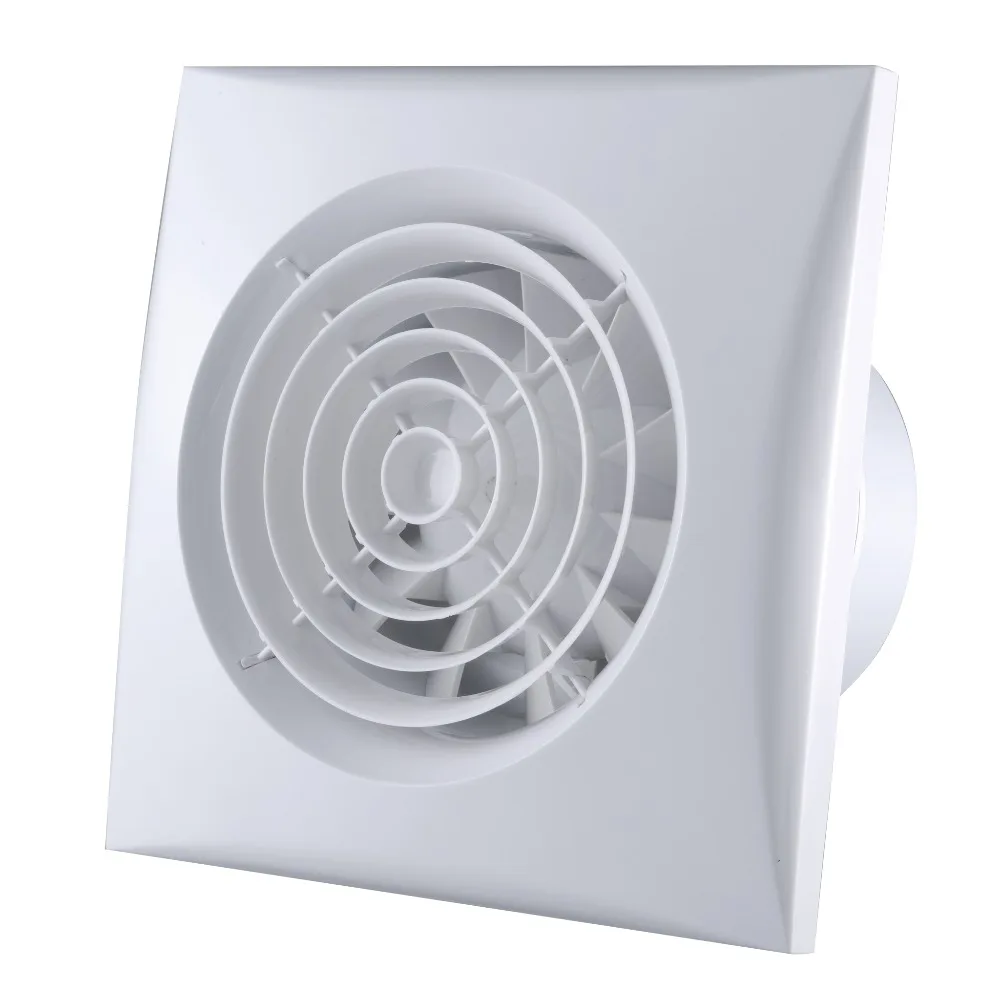 110 V 220 V 10 Вт 4 дюймов Silent Extractor Вытяжной вентилятор воздуха, вентиляторы вентилятор стены окно вентилятор для туалета Ванная комната Кухня