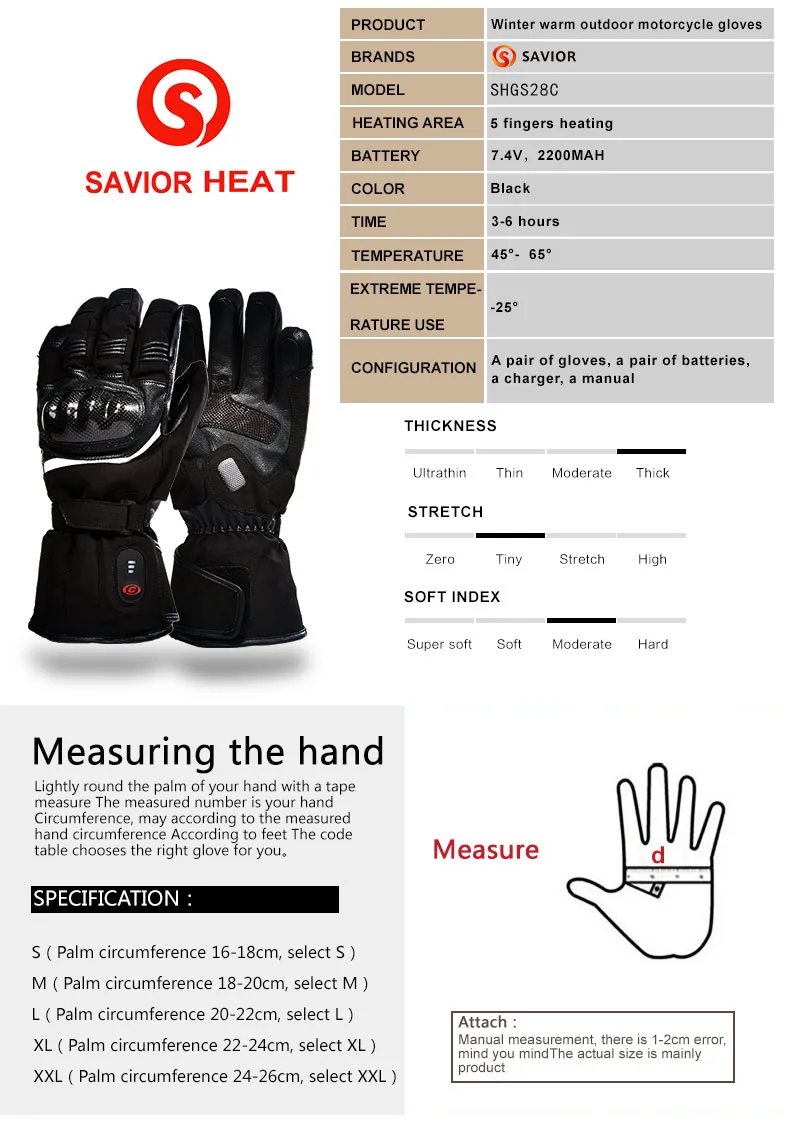 Battery Power Heated Cycling Gloves (5)