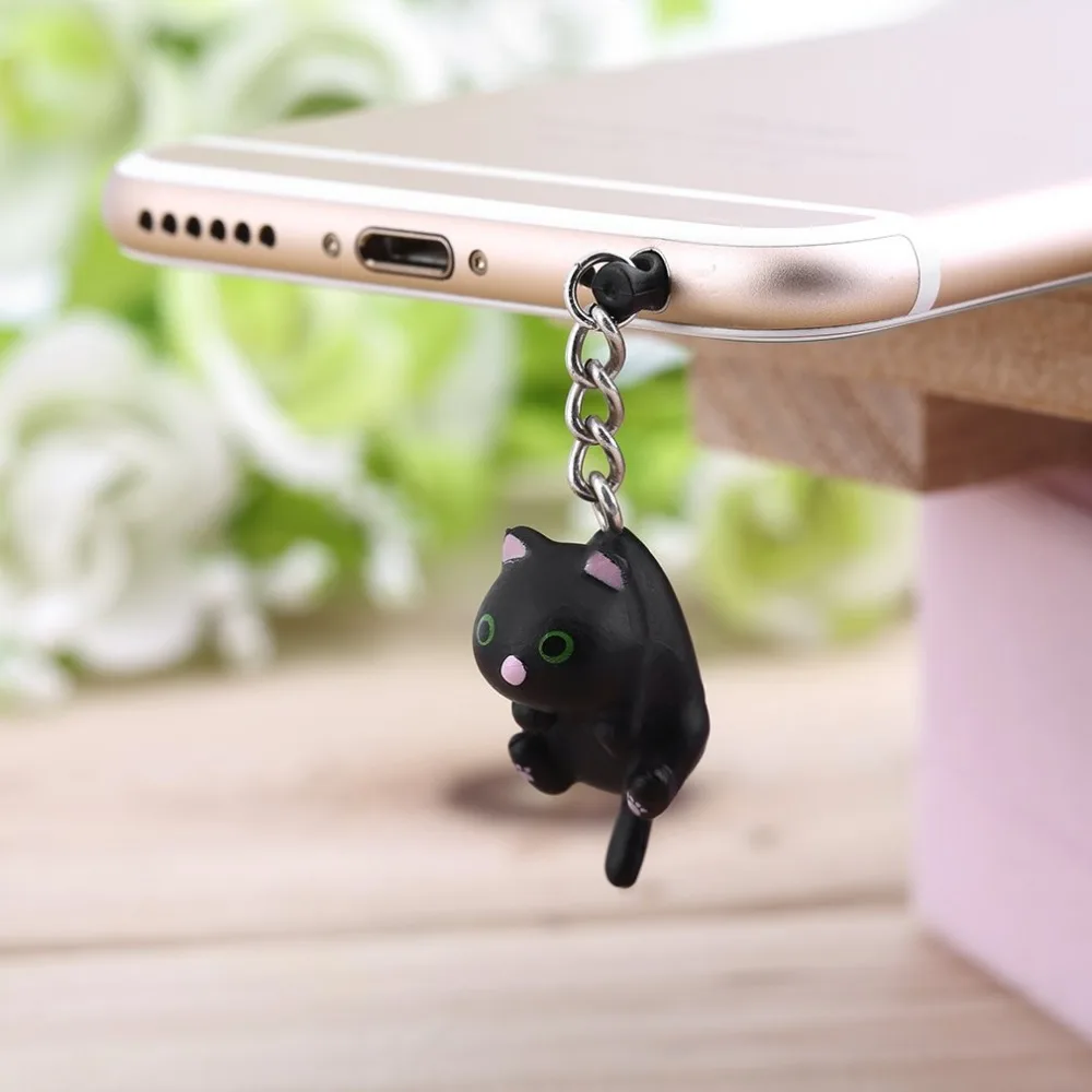 ONLENY Hot Sales Cute Dust Plug 3.5mm Headphones Gadgets Universal For