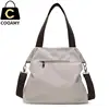 Sac à bandoulière en toile pour femmes, sacs à main seau dames, sacoches décontractées, grand fourre-tout Floral pour Ipad ► Photo 3/6
