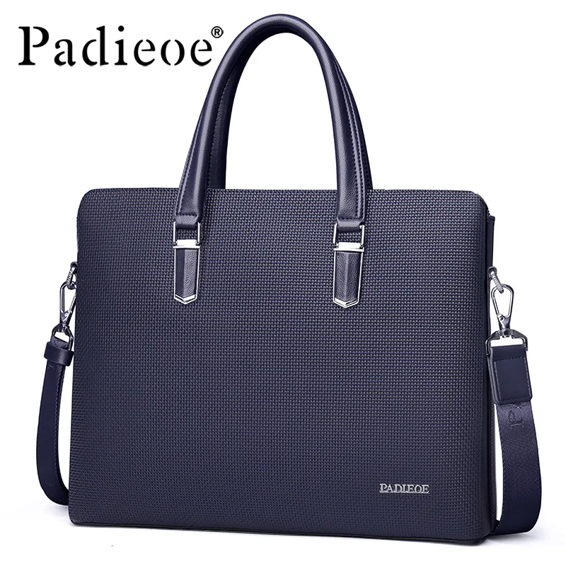 

Padieoe men bag briefcase computer bag messenger handbag jobs waterproof canvas