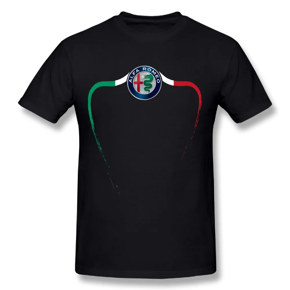 Verano ocio Alfa Romeo camiseta masculina Куэльо Редондо diseno de manga corta al por mayor | Мужская одежда