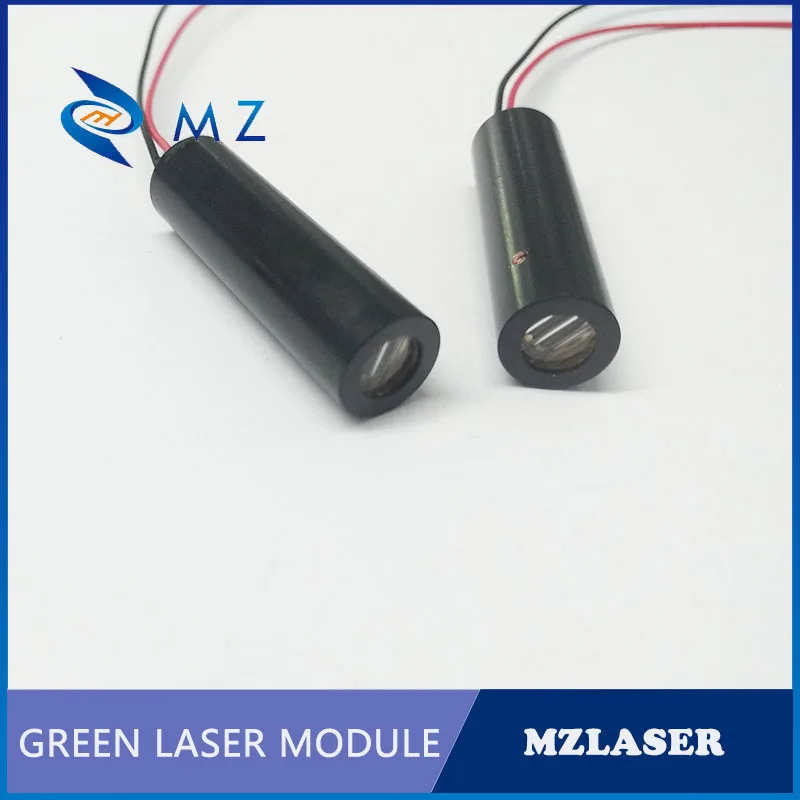 Линия лазера 520nm30mw зеленый 90 градусов Промышленный лазерный модуль наружного использования лазера