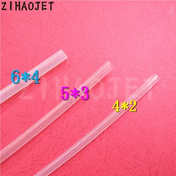 

50M Durable water based silicone ink tube 6X4MM single way for Infinity Challenger Mutoh Allwin Human cap top ink pump tube