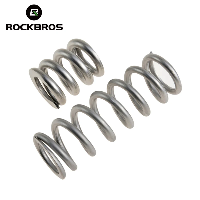 ROCKBROS Bicycle Bike Cycling Front & Rear Shock Springs Titanium Front