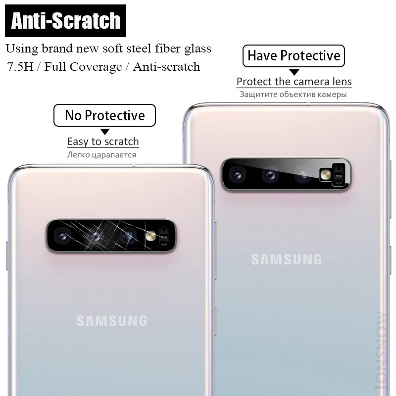 KSAM1144_4_Camera Lens Glass for Samsung Galaxy S10 S10e S10 Plus S10 Lite Screen Protector Protective Film