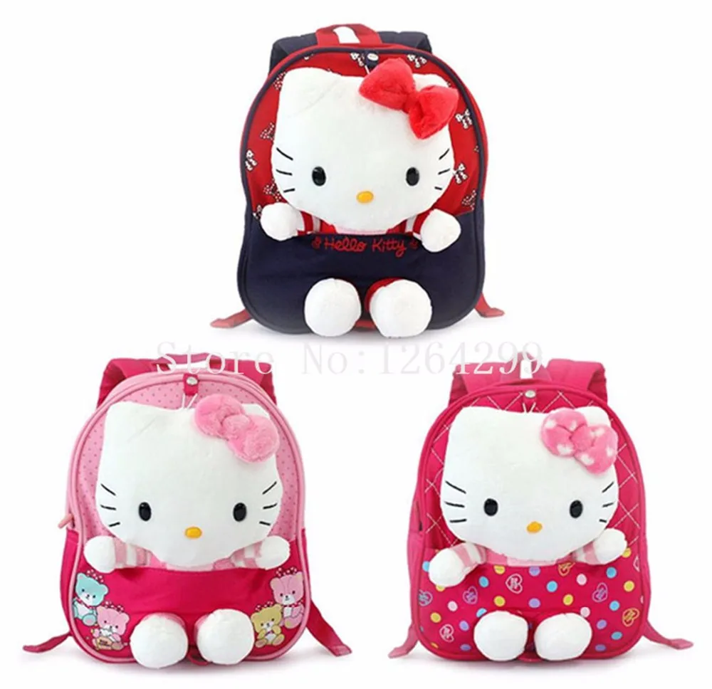 Pink Kitty Toddler Harness Backpack