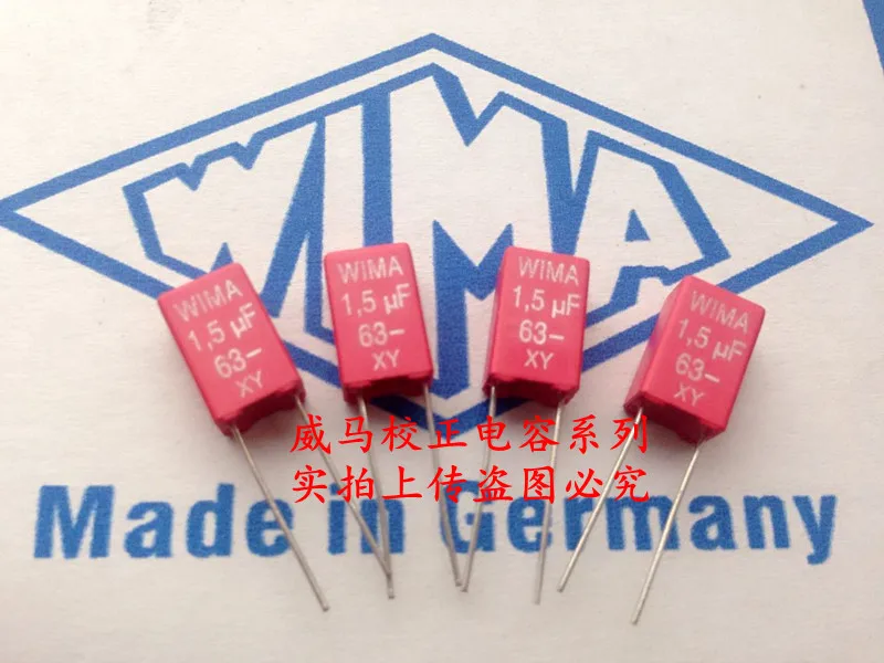 2020 горячая распродажа 10 шт/20 штук конденсатор WIMA MKS2 100V/63В 1 5 мкФ 1.5f 1u5 155 с