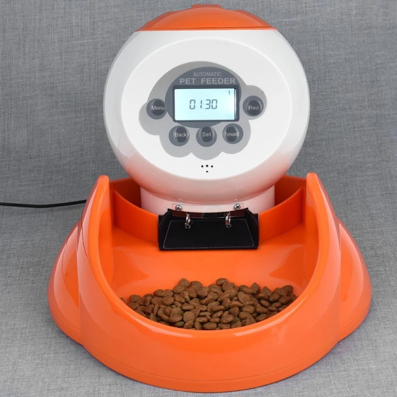 Автоматическая кормушка для домашних животных, дозатор для домашних животных