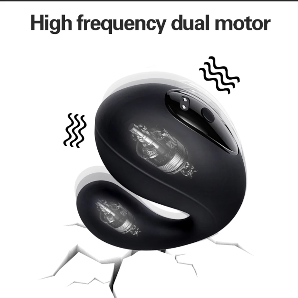Wireless Remote 10 Vibrating Huge Vibrator Eggs Dual Motor Clitoris Stimulator Vibrator Sex Toys for Woman Vaginal Massage Ball 3