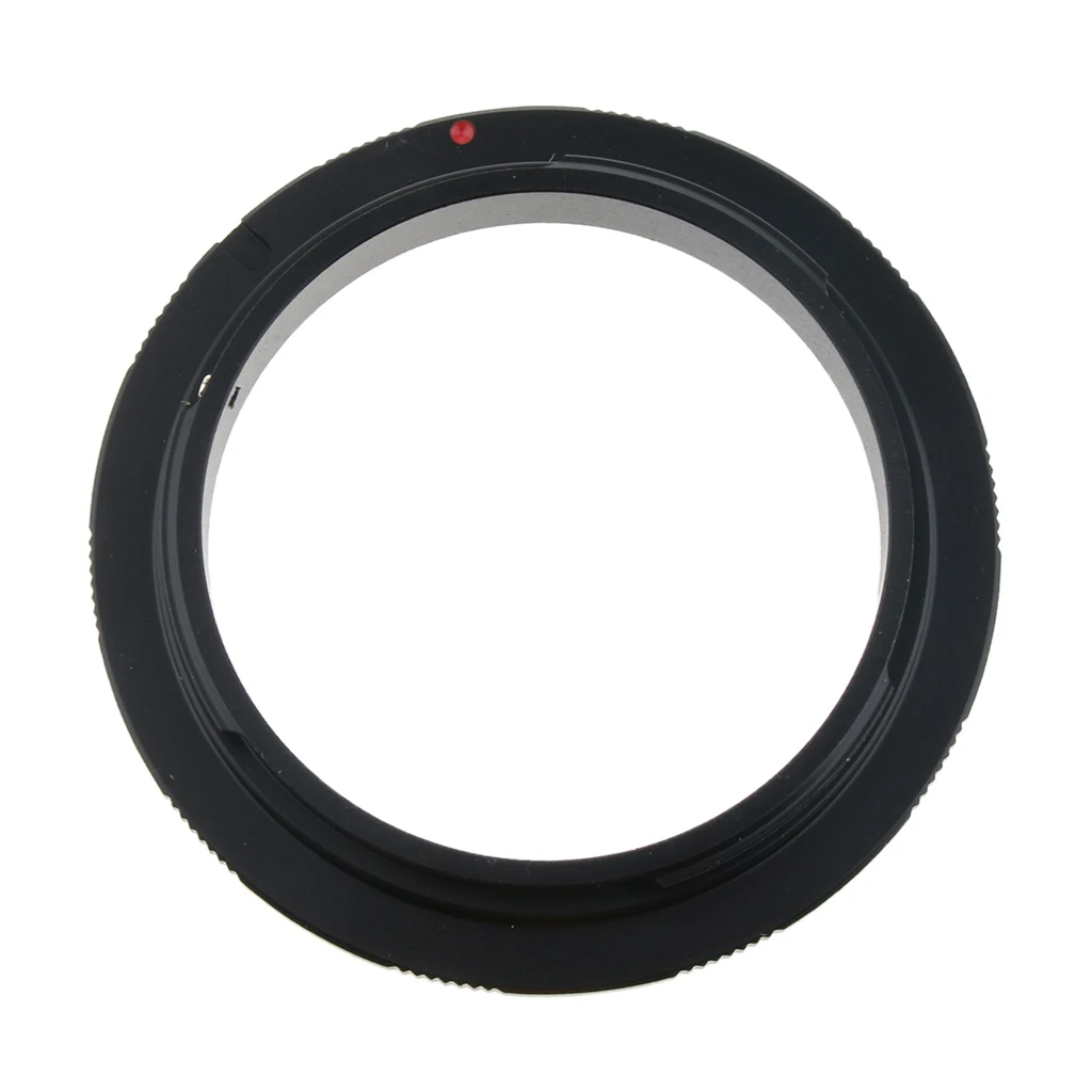 

Metal Macro Photography Reverse Manual Focus Adapter Ring 52mm Diameter Lenses for Canon EOS SLR DSLR