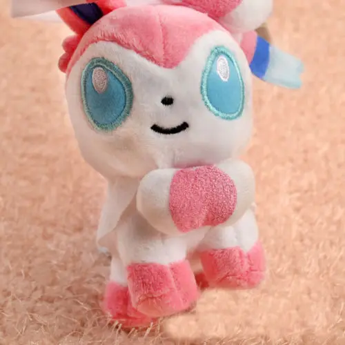 12 см 30 аниме Eevee плюшевые игрушки милые Sylveon куклы набивные Игрушки для девочек