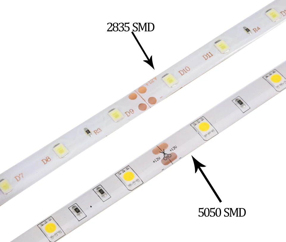 Светодиодная RGB LED SMD 5050 2835 cinta гибкие банда RGB 5 м де синта diodo де DC 12 V+ управление Remoto+ adaptador de la UE