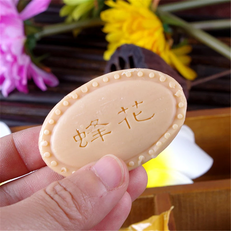 Jabones Para Regalar пчела и цветок бренд Китайский сандаловое мыло ручной работы мыло контроль масла глубокое Отбеливание чистка лица