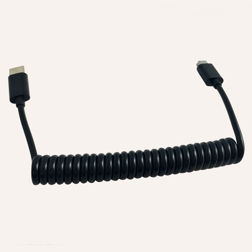 Danspeed 3FT USB 2 0 5Pin Женский к usb вилке 3 1 type C мини кабель передачи данных спиральный