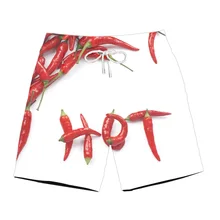 Горячие детские модные 3D унисекс повседневные шорты Милые Морковь летние для серфинга шорты забавная уличная сетка дышащии эластичные для талии шорты