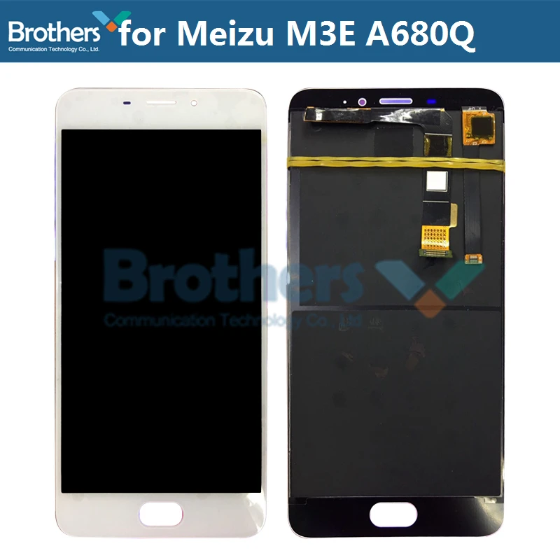 ЖК экран для Meizu M3E Meilan E A680Q дисплей сменный сенсорный с цифровым преобразователем