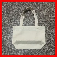 200 шт./лот) Экологически чистая пустая Холщовая Сумка-тоут хлопчатобумажная хозяйственная сумка