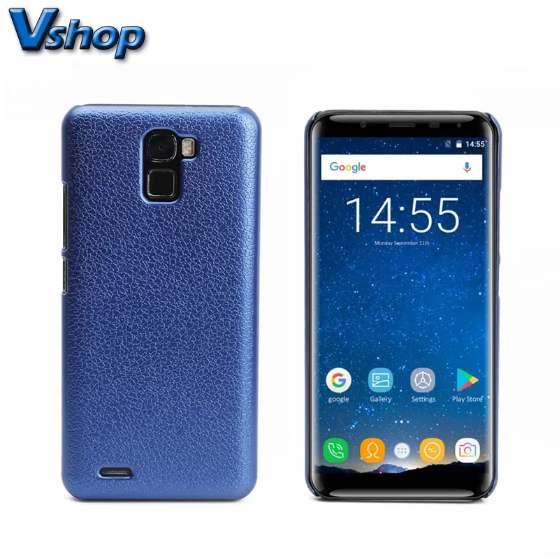 OCUBE for OUKITEL K5000 Cell Phone Case Litchi Texture Hard PC Protective Cover Back Smartphone |