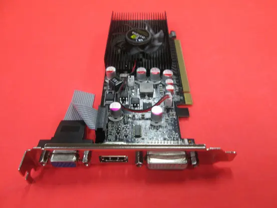  New original chip for NVIDIA GeForce GF9300 1G  64bit   DDR2 pci-e graphics card 