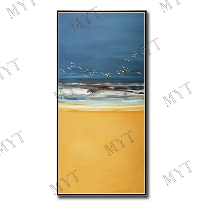 

High Quality Pure Handmade Simple Abstract Oil Painting On Canvas Acrylic Wall Art Picture For Living Room Home Decor No Framed