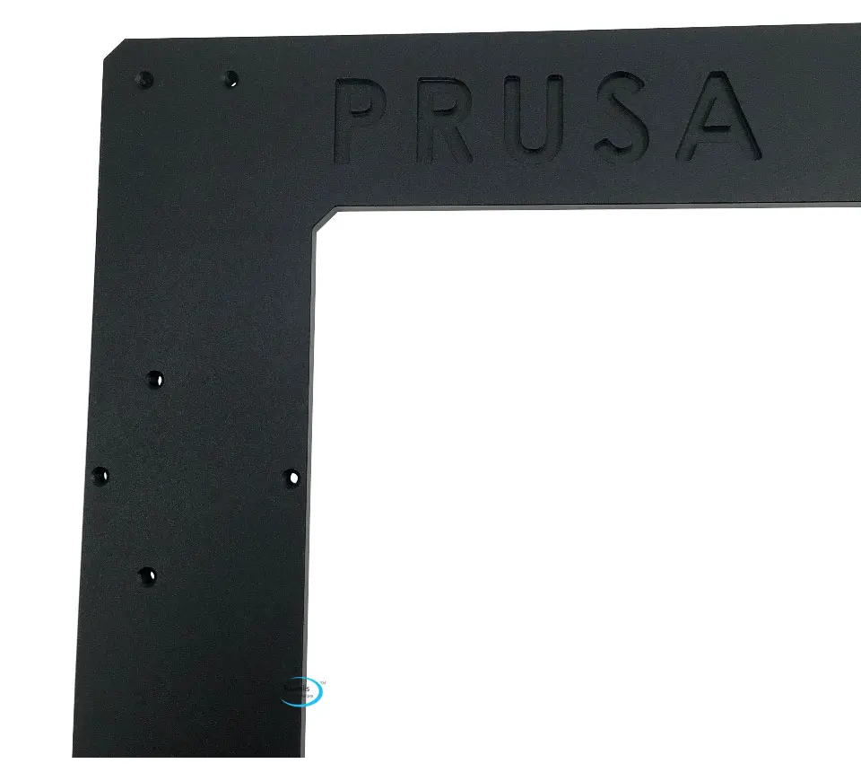 Клонированный Prusa i3 mk3 алюминиевый сплав рама, 6 мм Толщина Черный
