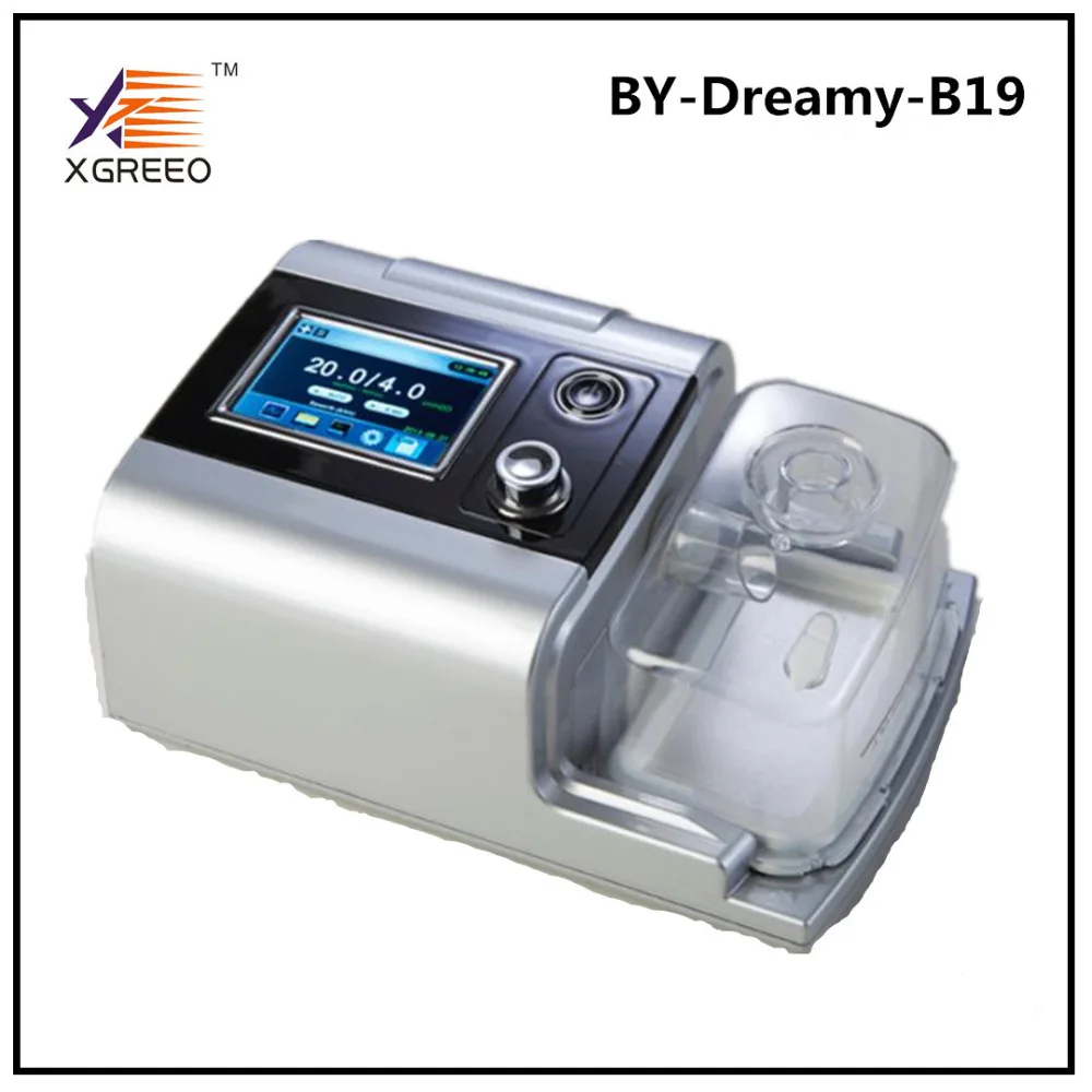 Kopen Met gratis neusmasker and hoofddeksels draagbare bipap machine respirator voor slaapapneu bi pap therapie apparatuur