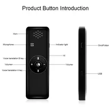 Global traductor de voz simultaneo Portable Smart Bluetooth Interpreter Real Time Speech Multilingual Translator Voice instant vbestlife portable multi language translator voice smart two way instant traductor simultaneo for learning travel meeting