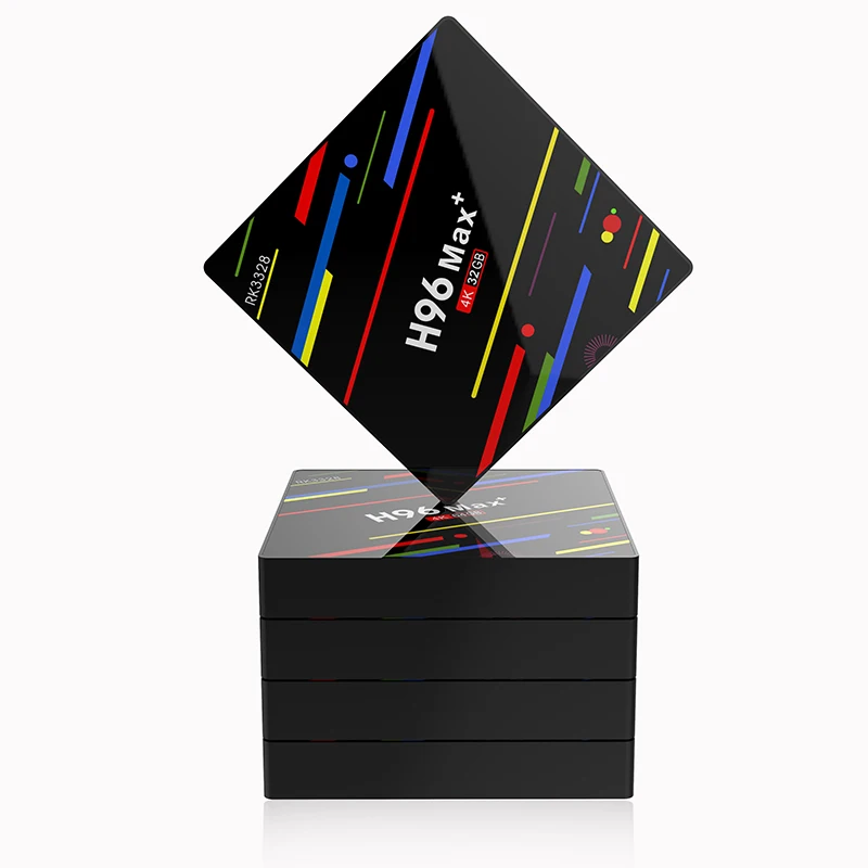 New H96 MAX P Android 9.0 TV BOX RK3328 Quad Core 4G 32G/64G 4K HD BT4.0 2.4/5G wifi IPTV Subscription M3U For Smart TV BOX TV